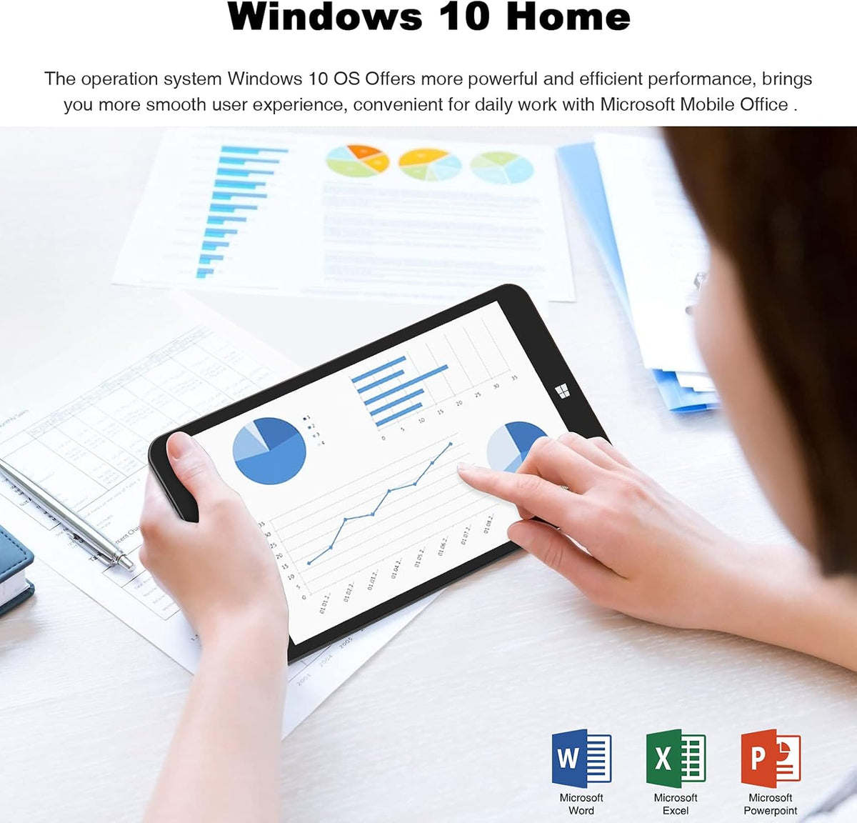 8" Windows 10 Home Tablet with 4GB RAM 64GB Q928754