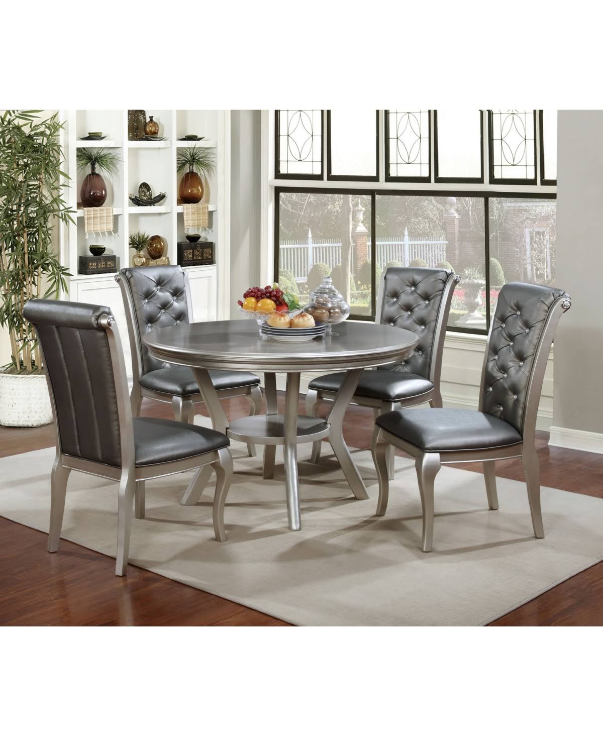 Grey Side Chair (Set of 2) M555112