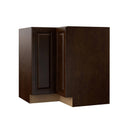 Assembled Corner Base Kitchen Cabinet in Espresso V908314