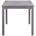 Gray Wash Solid Acacia Wood Garden Table J150611