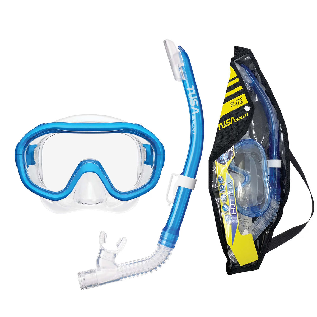 Clear Blue Junior Mask and Snorkel Combo L936513