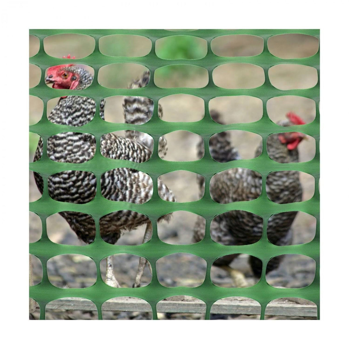 Green Plastic Temporary Fencing Mesh Snow Fence Garden Netting 4 x 100 Feet F496