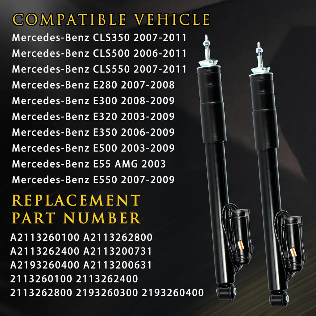 Rear Air Suspension Bare Strut Assembly Shock Absorber with Electronic Control X457207