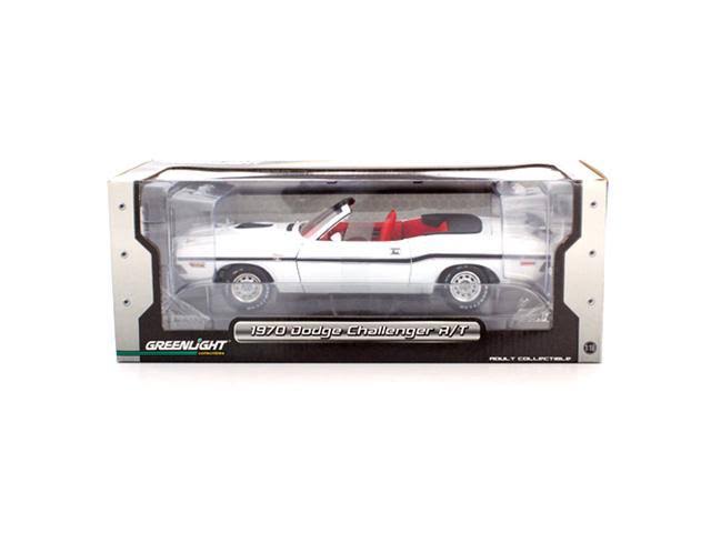 1970 Dodge Challenger Convertible White 1-18 Diecast Car Model W116