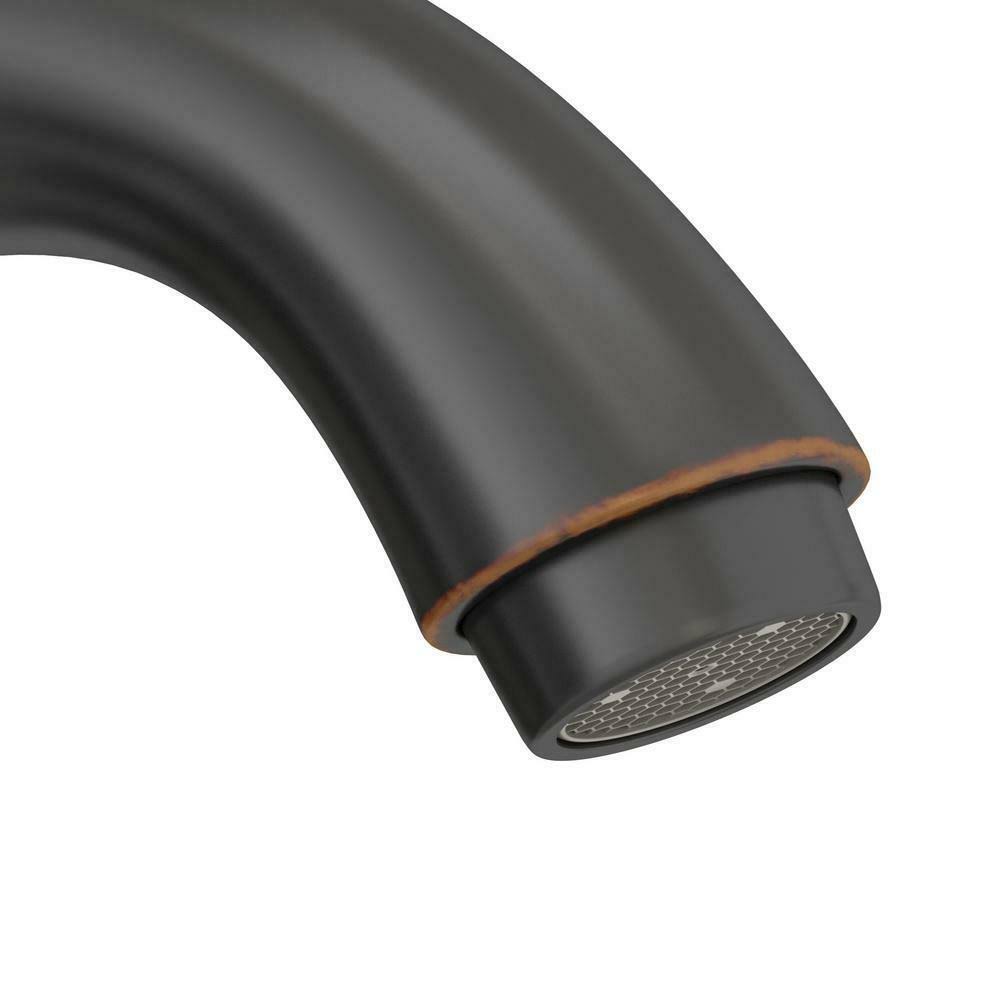 Bronze 2-Handle High-Arc Bathroom Faucet T524552