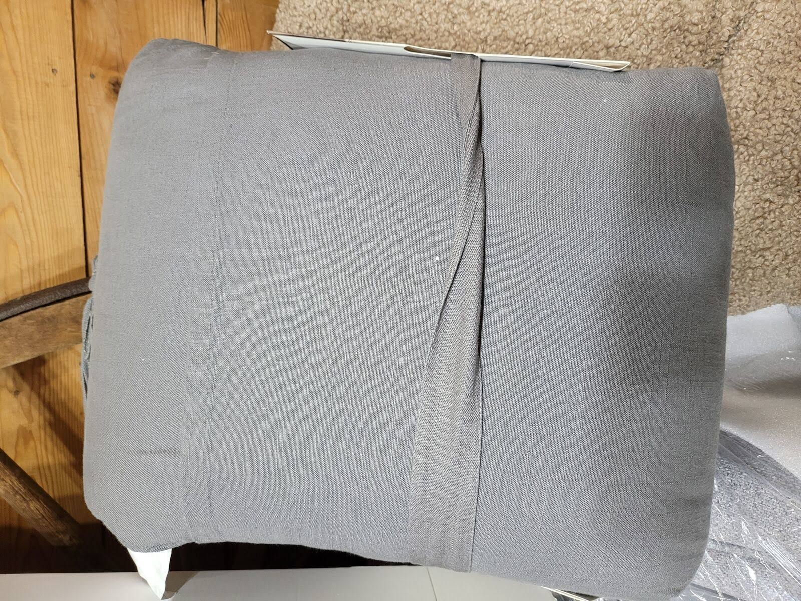 Full/Queen Linen Blend Comforter and Sham Set X2711
