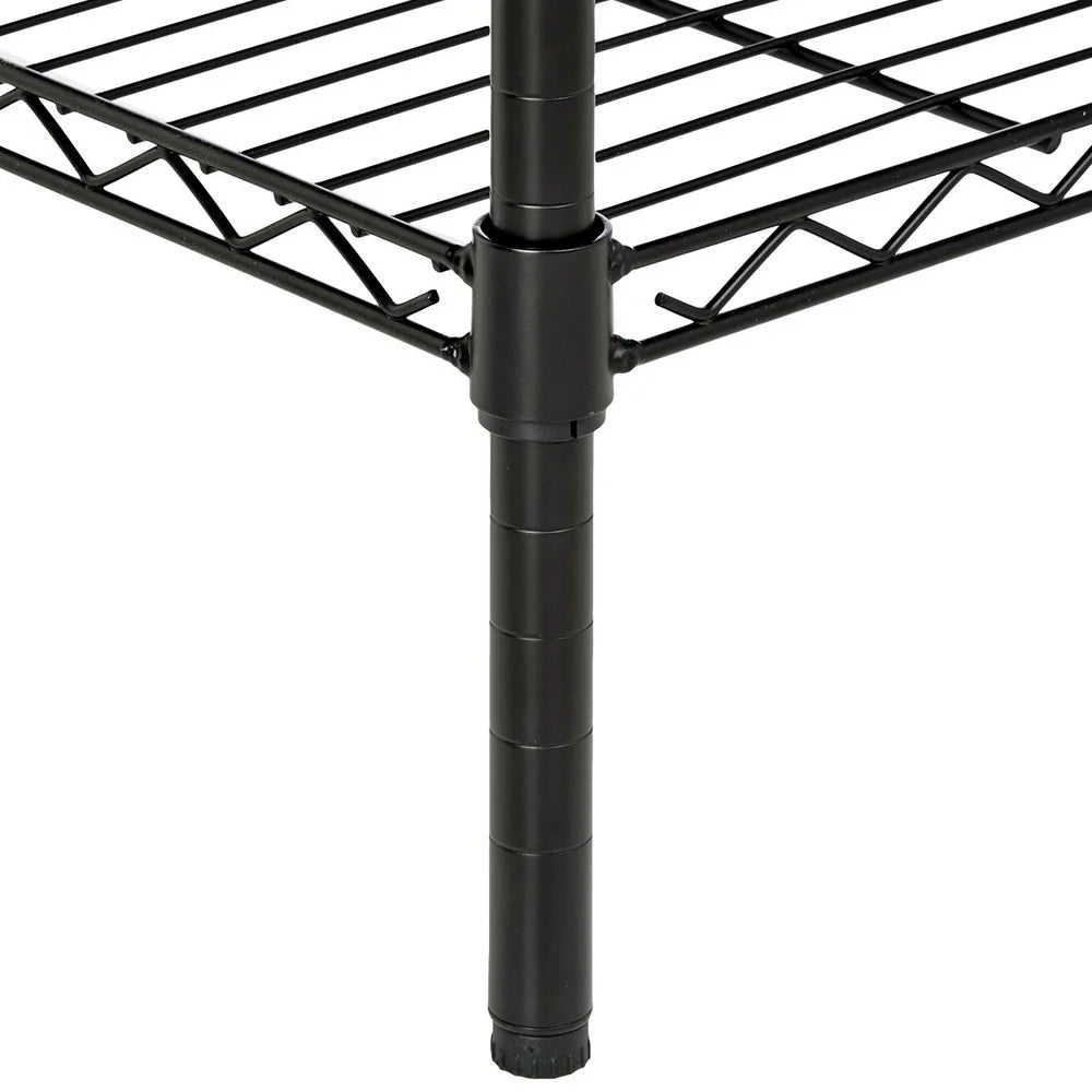 Black Steel Storage Rack S446810