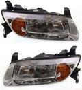 Halogen Headlight Assembly Pair for Saturn LW200 LW300 Sedan Wagon K7740