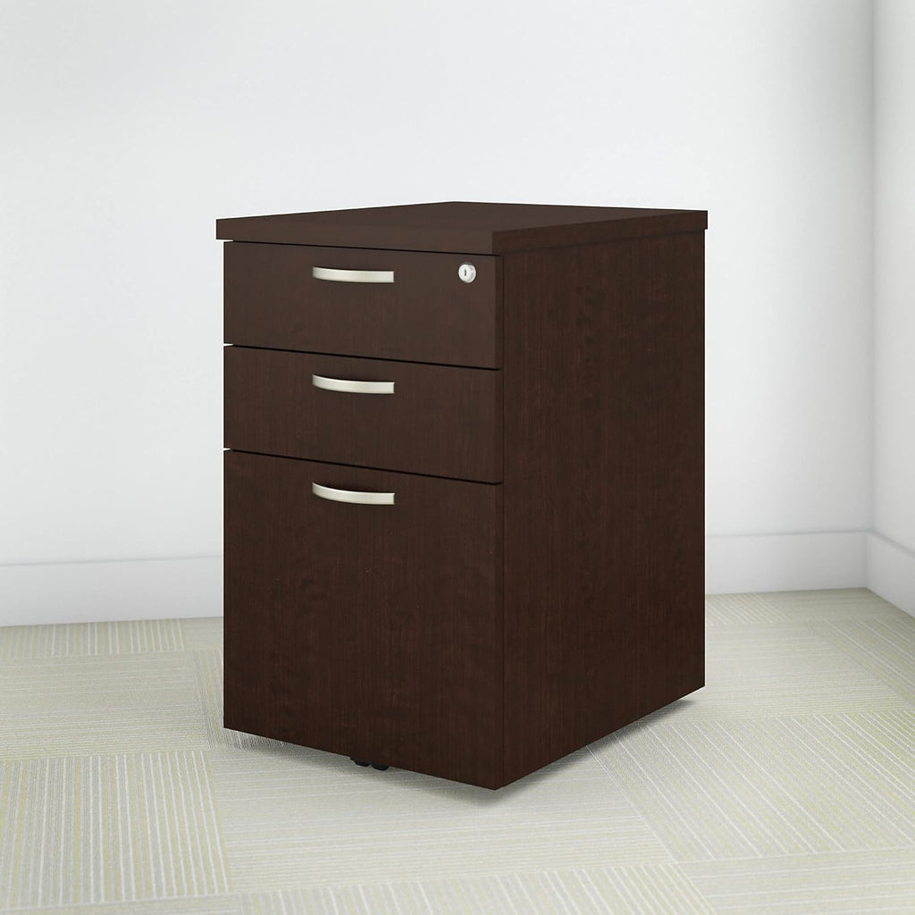 Mocha Cherry Mobile File Cabinet Z80332