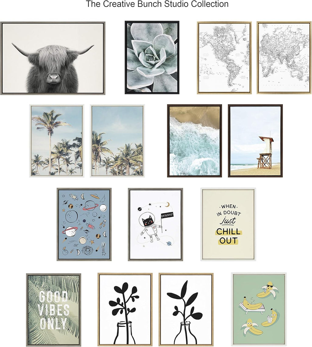 3 Piece 12 x 28 Canvas Wall Art Set L997156