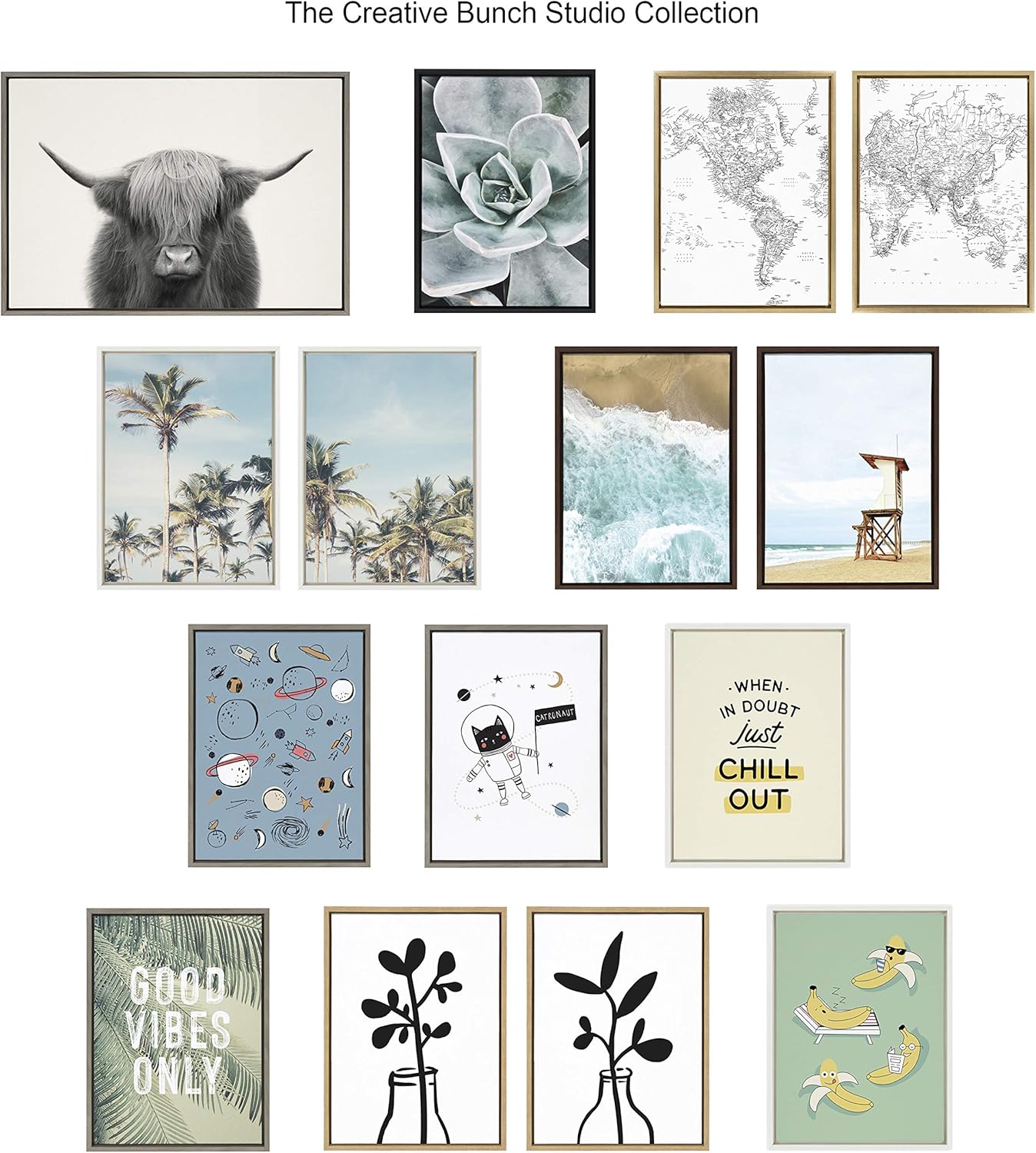 3 Piece 12 x 28 Canvas Wall Art Set L997156