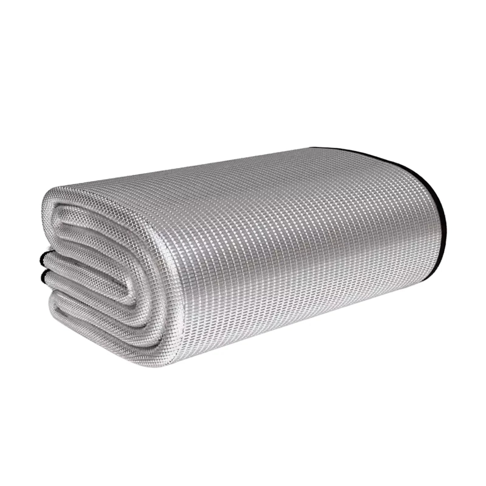 Camping Mat Aluminum Foil Sleeping Mattress Pad Waterproof Folding Insulation Foam Sleeping Mat 200cmx300cmx0.5cm C296521