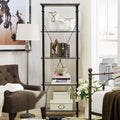 Weathered Grey Open Bookcase P90680