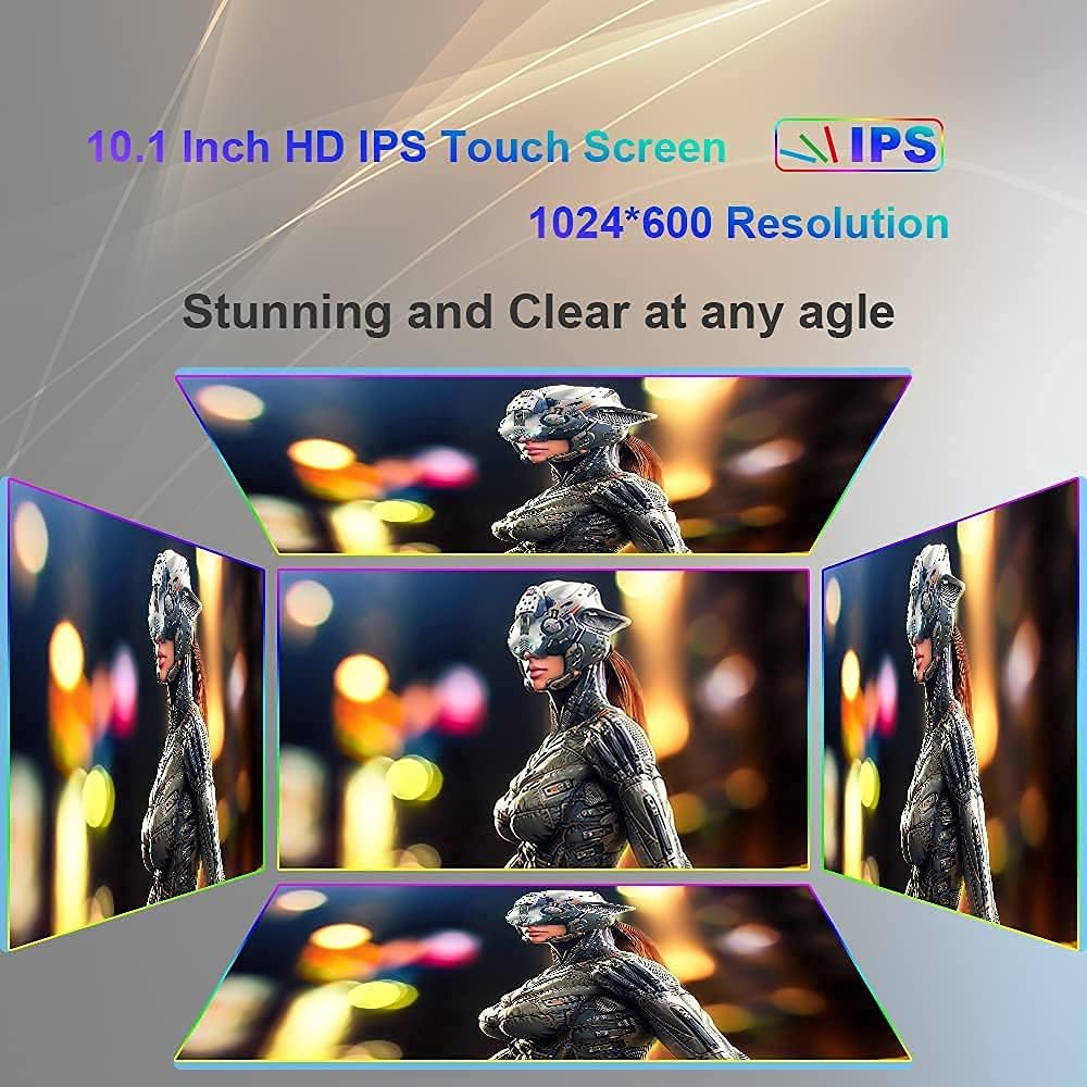 10.1 Inch IPS Touch Screen Car Stereo Head Unit with Bluetooth WiFi J643