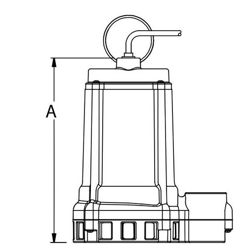 Manual Effluent Pump with 30 ft Cord T532