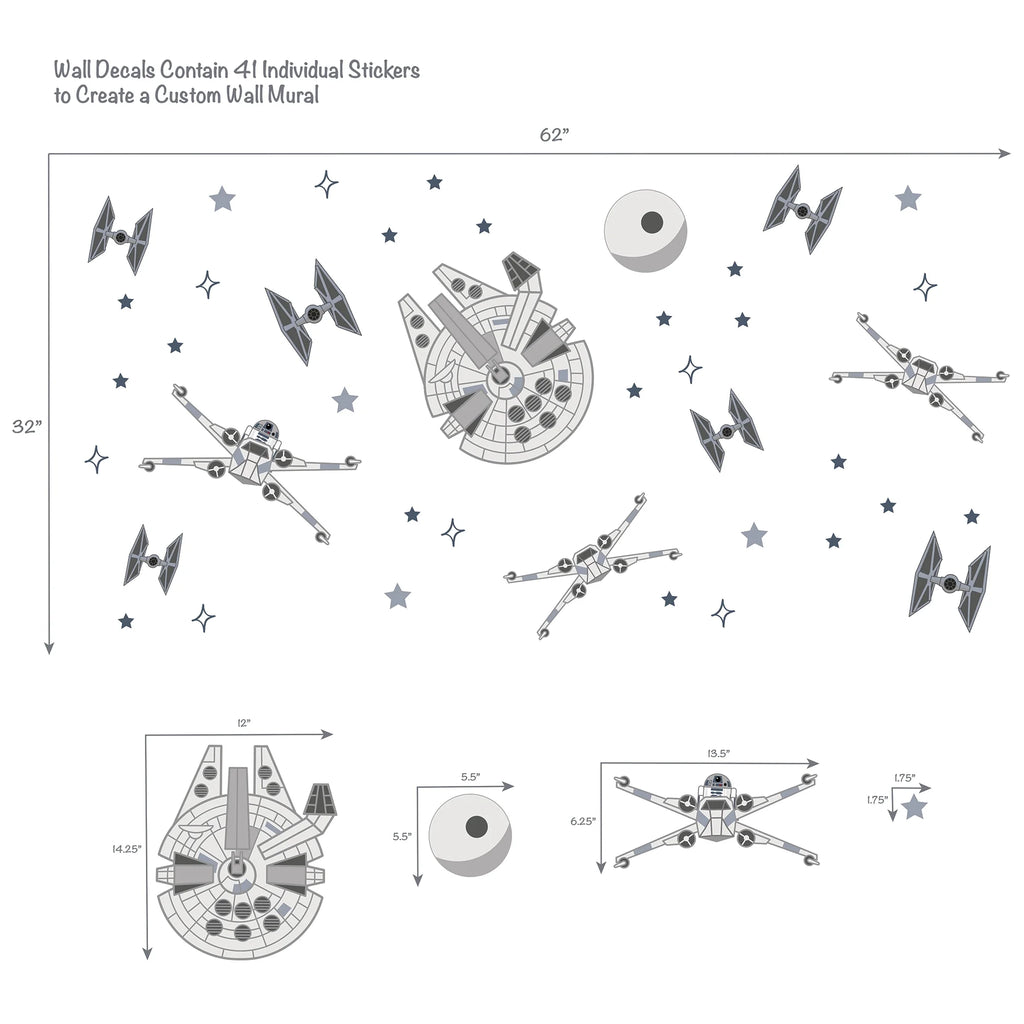 Star Wars Wall Decals U2695