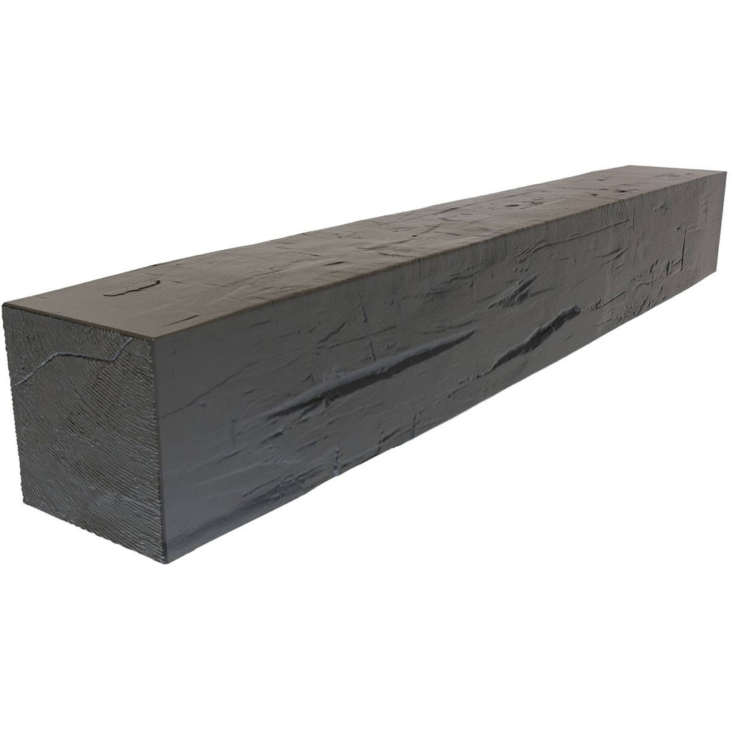 Hand Hewn Faux Wood Fireplace Mantel G3916