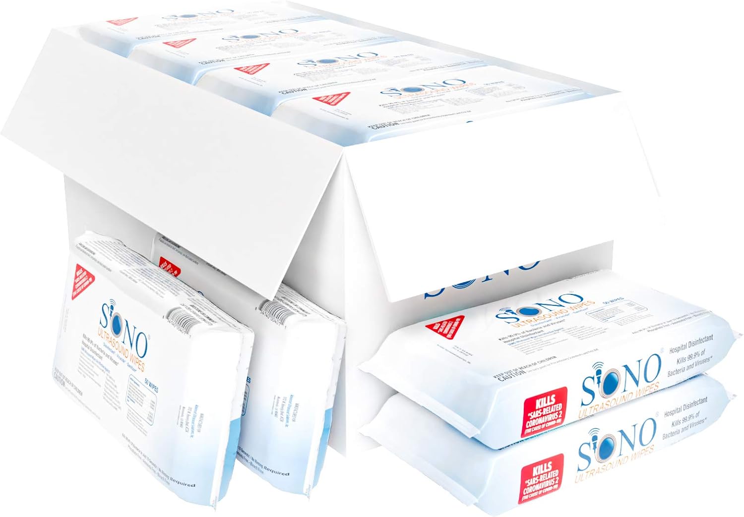 Disinfecting Wipes, Alcohol-Free, 600 Wipes E595397