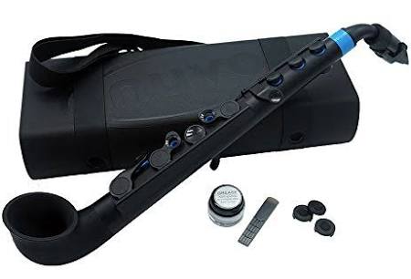 Black Student Saxophone with Blue Trim D273150