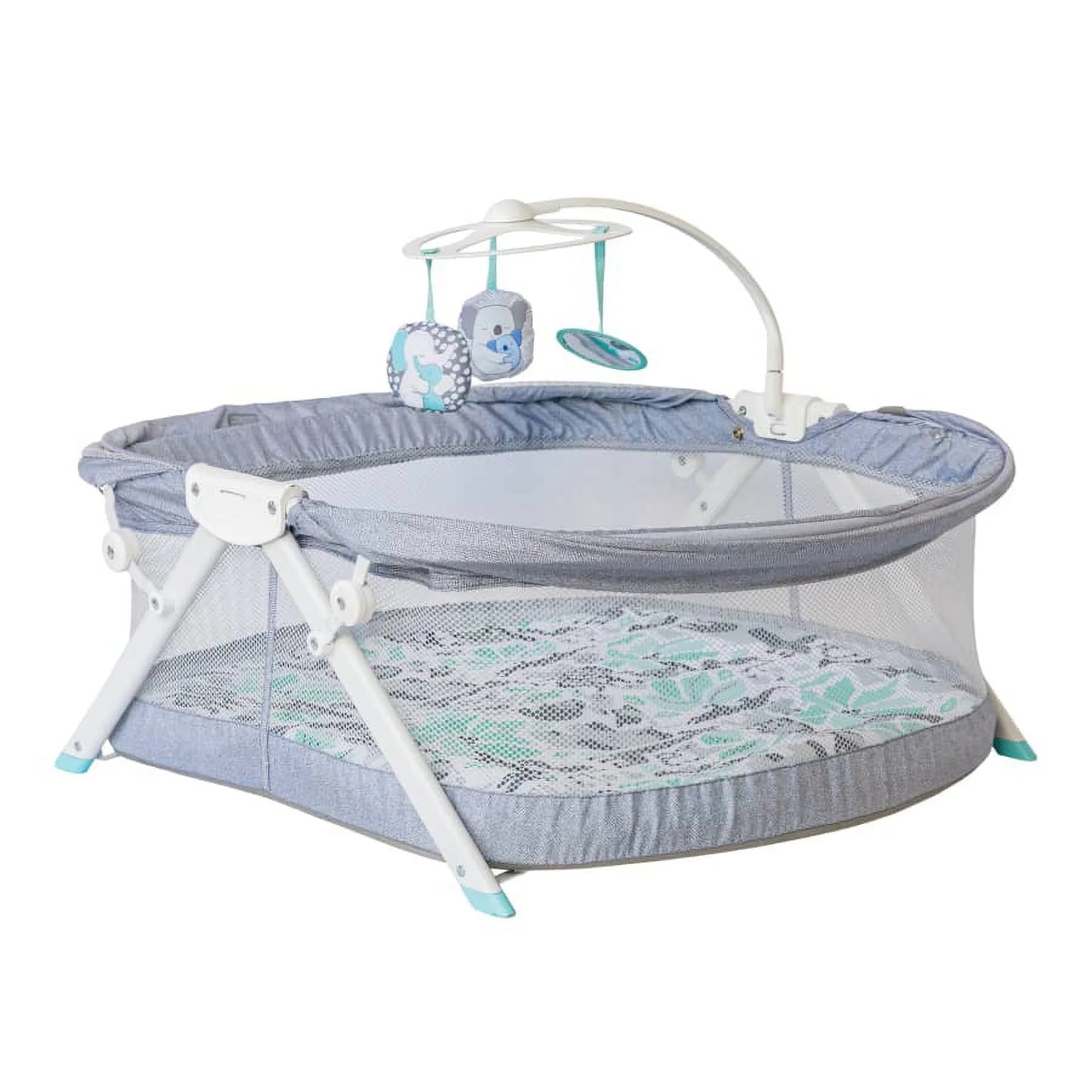 Gray Koala Fold & Go Bassinet N82744