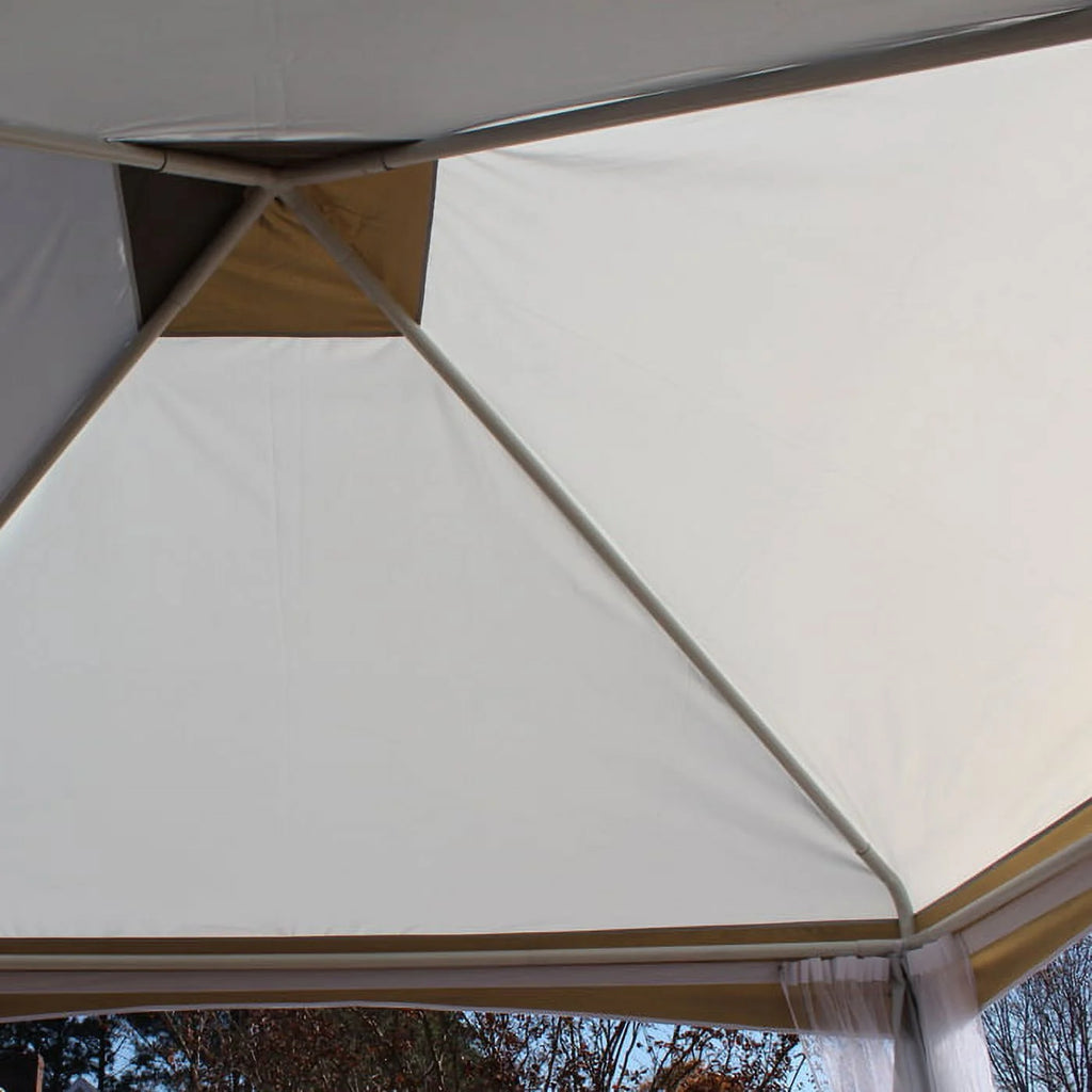 Caramel Crème 4-Leg Gazebo G4500