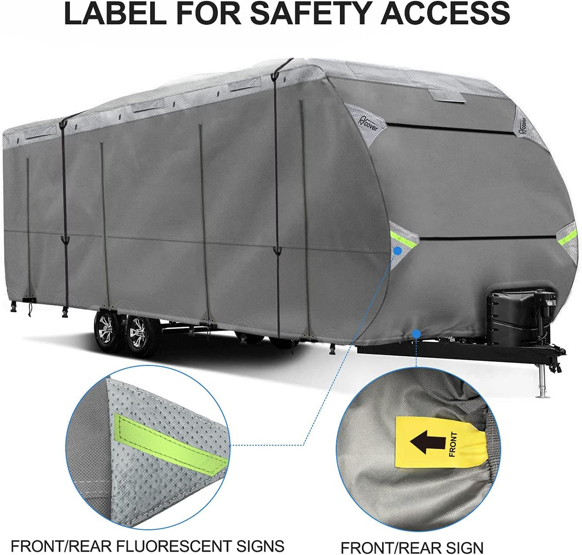 20"-22" Non-Woven Waterproof RV Cover E346945