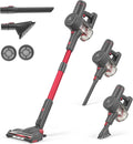 Cordless 250W 25000PA Stick Vacuum Cleaner with 2200mAh Battery 35Mins Runtime 6 in 1 Lightweight Vacuum Cleaner V516971