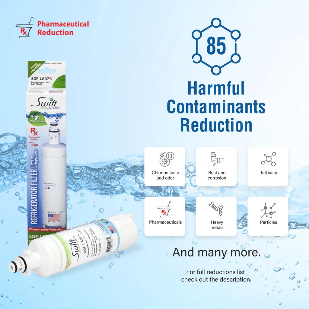 6 Pack Refrigerator Water Filter N1486