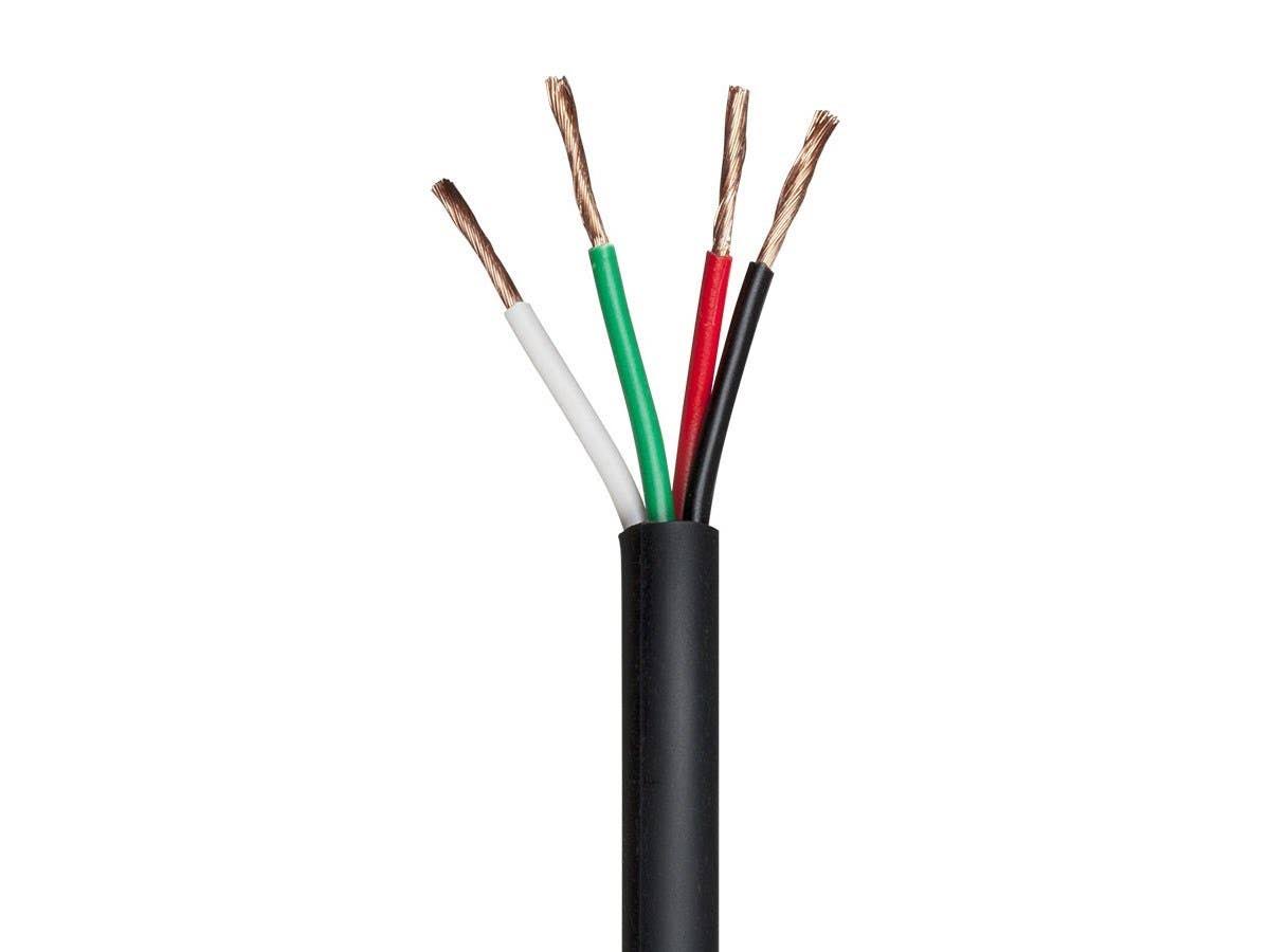 18AWG 4-Conductor CMP-Rated Speaker Wire, 1000ft W556
