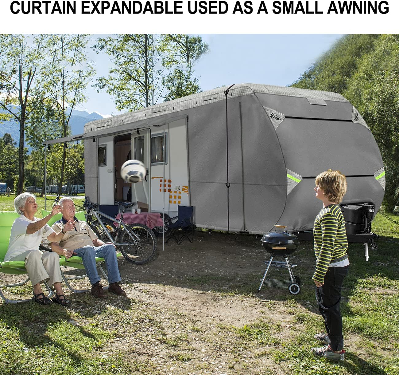 20"-22" Non-Woven Waterproof RV Cover E346945