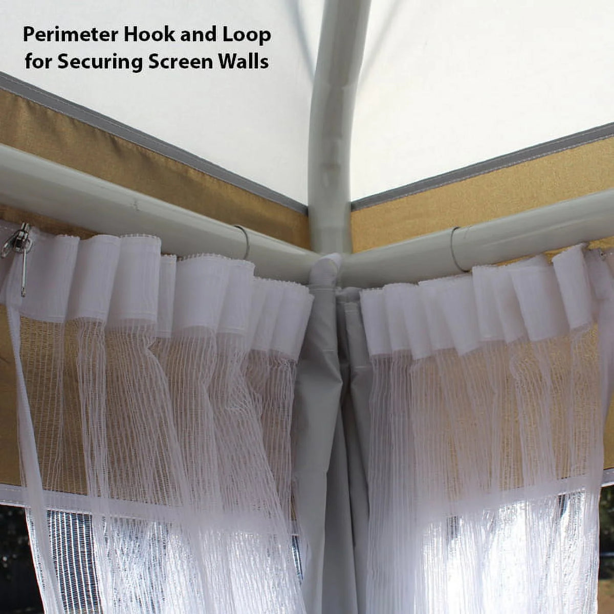 Caramel Crème 4-Leg Gazebo G4500