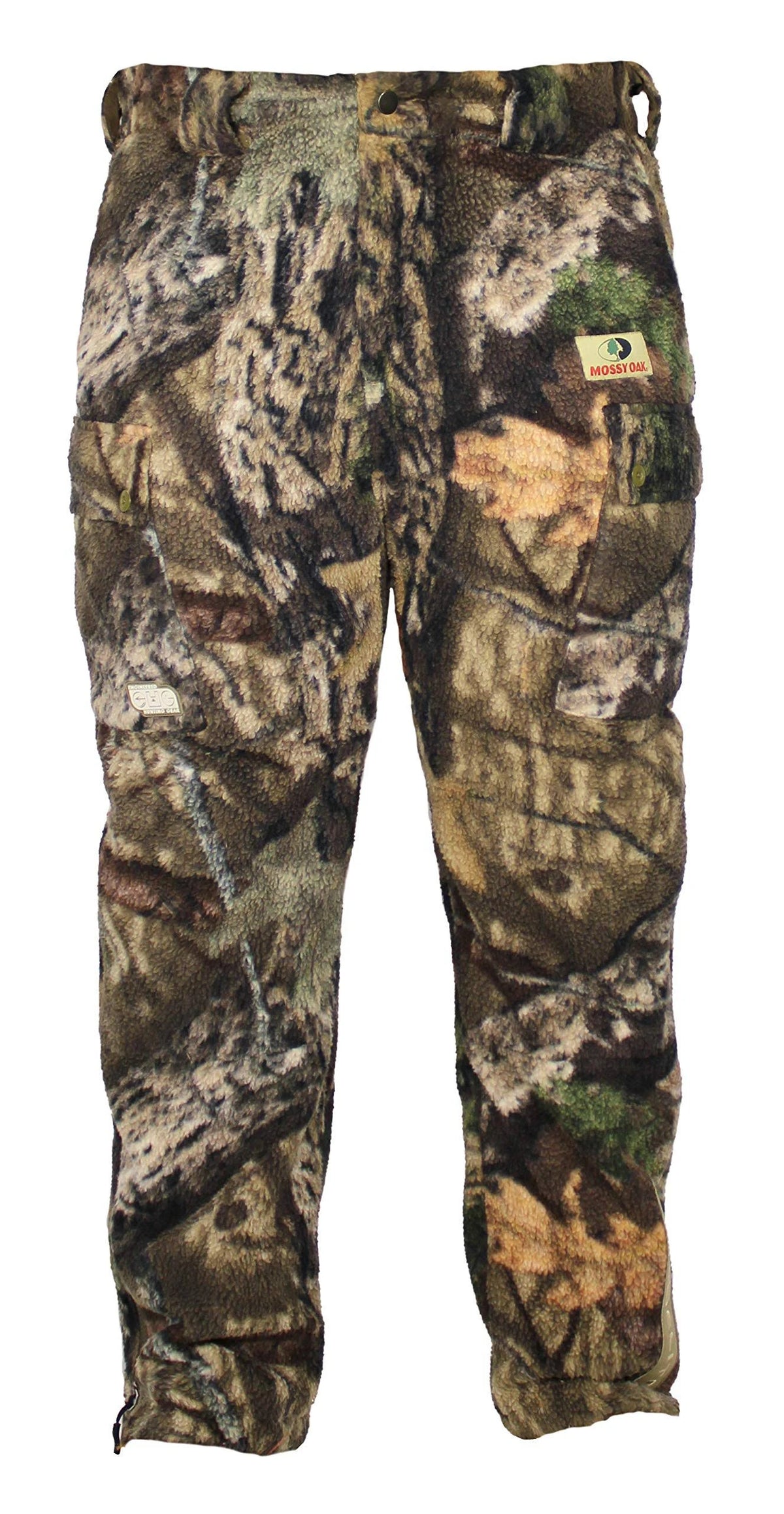 Heavyweight Camo Sherpa Fleece Hunting Pants O849304