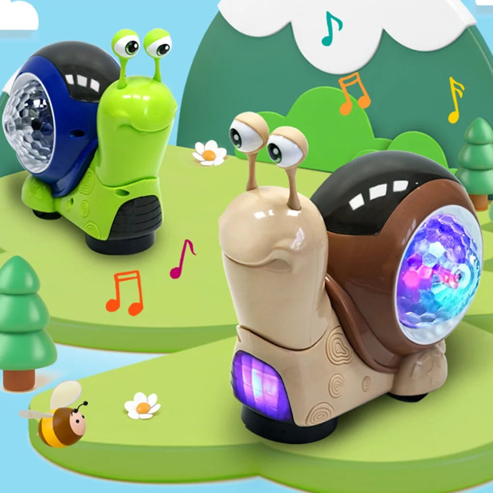 4 PCS Wagging Nodding Snail Baby Toys Bath Tummy Time Crab Infant Q4859