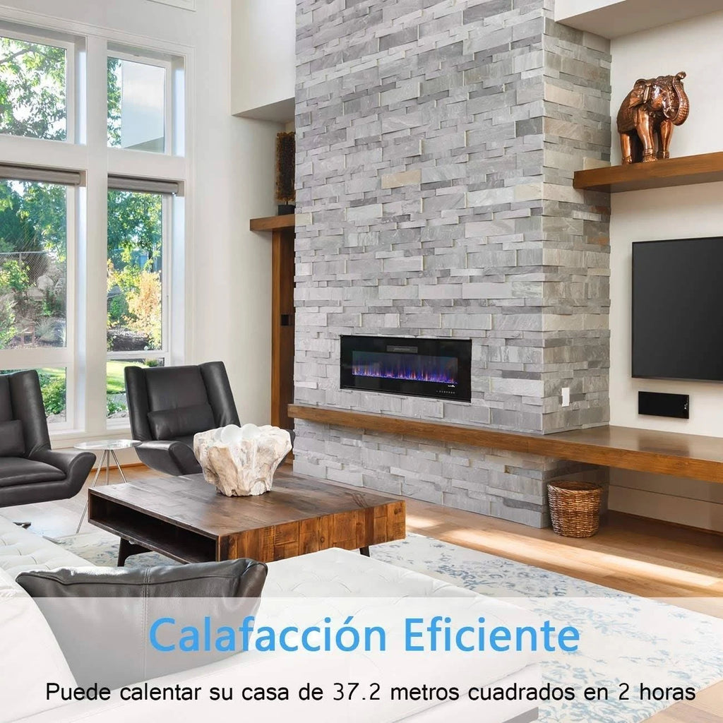 Recessed Wall Mounted Electric Fireplace U341693