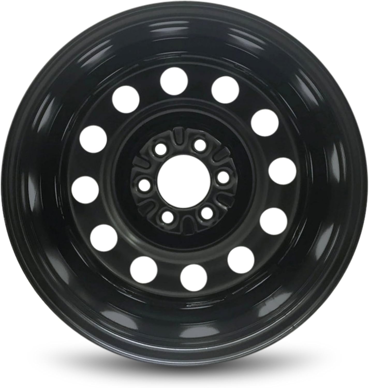 18 Inch 6 Lug Black Steel Rim C197716