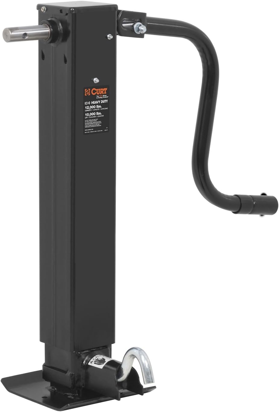 Direct Weld On Heavy-Duty Trailer Jack, 12,000 lbs. P91001