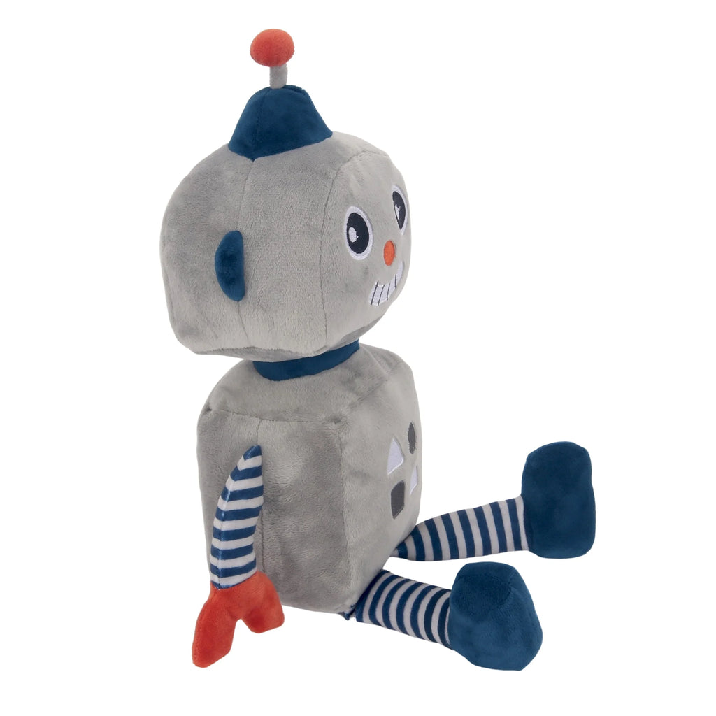 Gray/Blue Plush Stuffed Animal Toy K82777