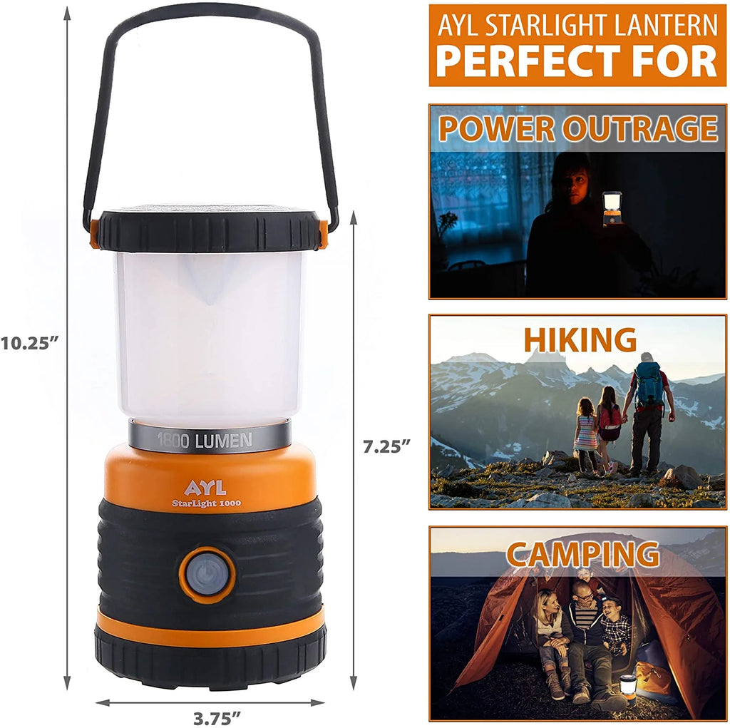Rechargeable LED Camping Lantern with USB Cable H8358