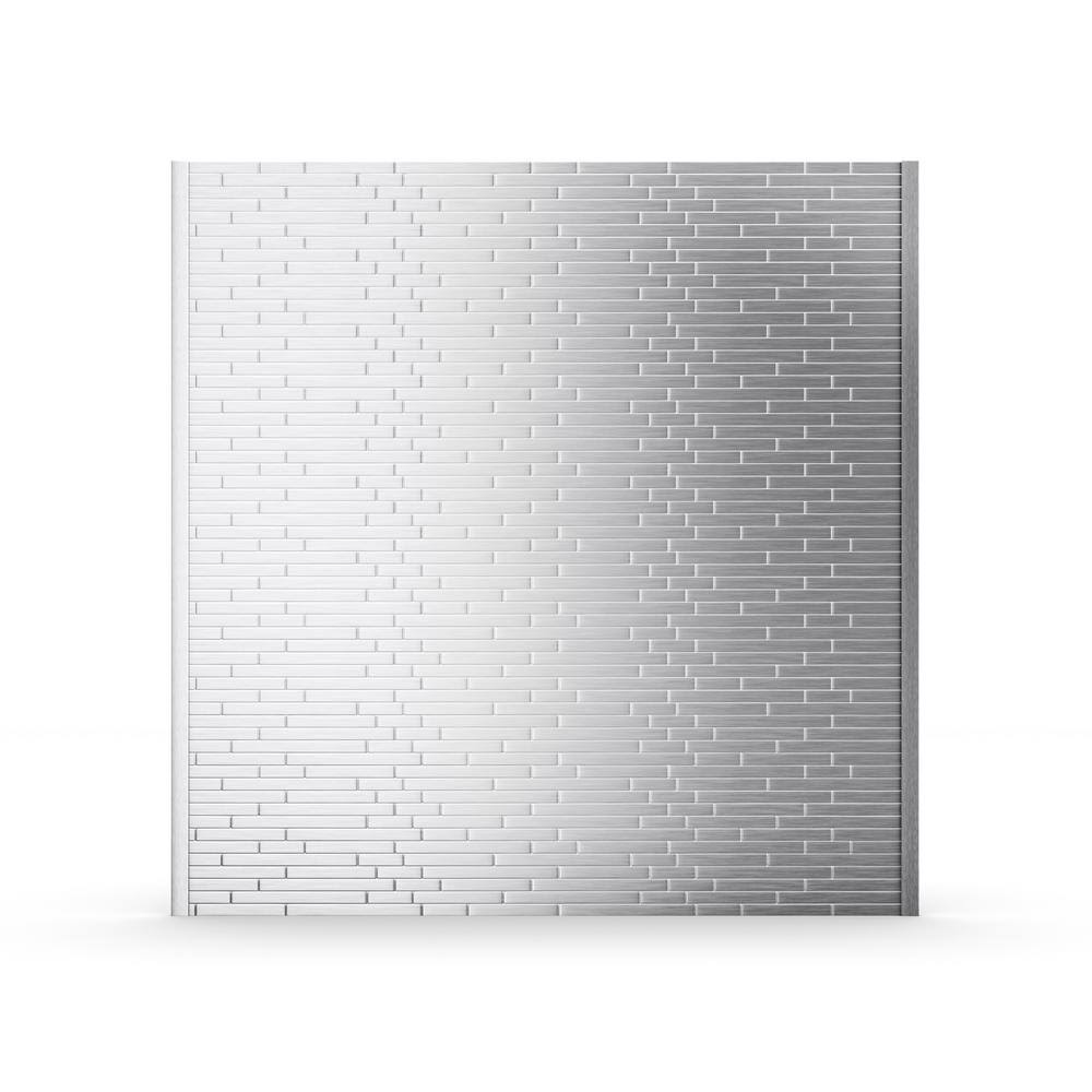 Stainless Self-Adhesive Metal Mosaic Tile N8263
