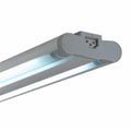3 Wire Grounded Twin Adjustable T5 Fluorescent 28W Undercabinet Fixture, 3000K - Silver K364