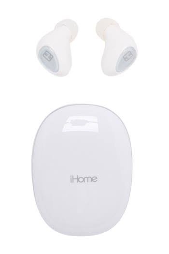 White True Wireless Earbuds with Charging Case Z675