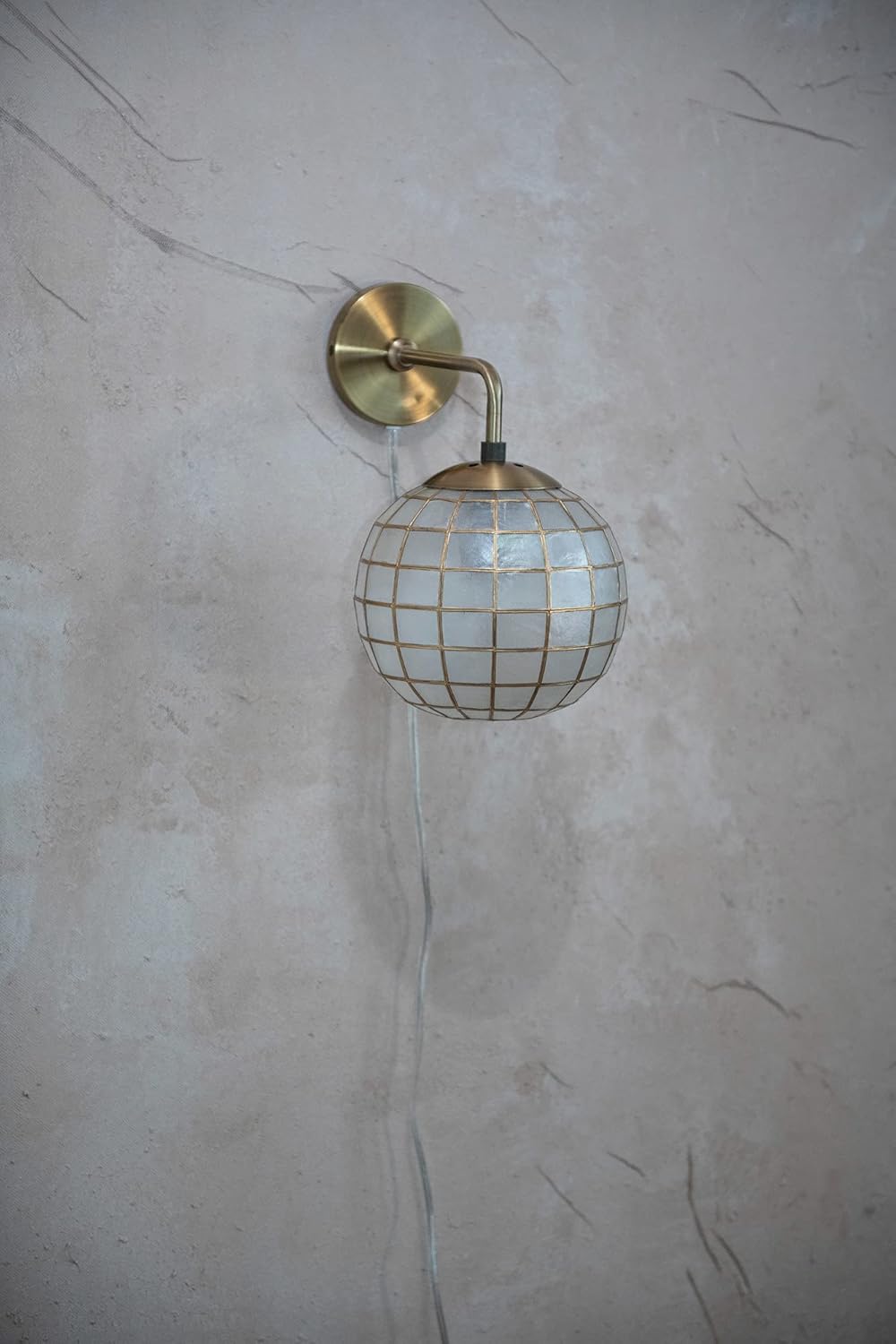Brass Metal Wall Lamp Sconce U353702