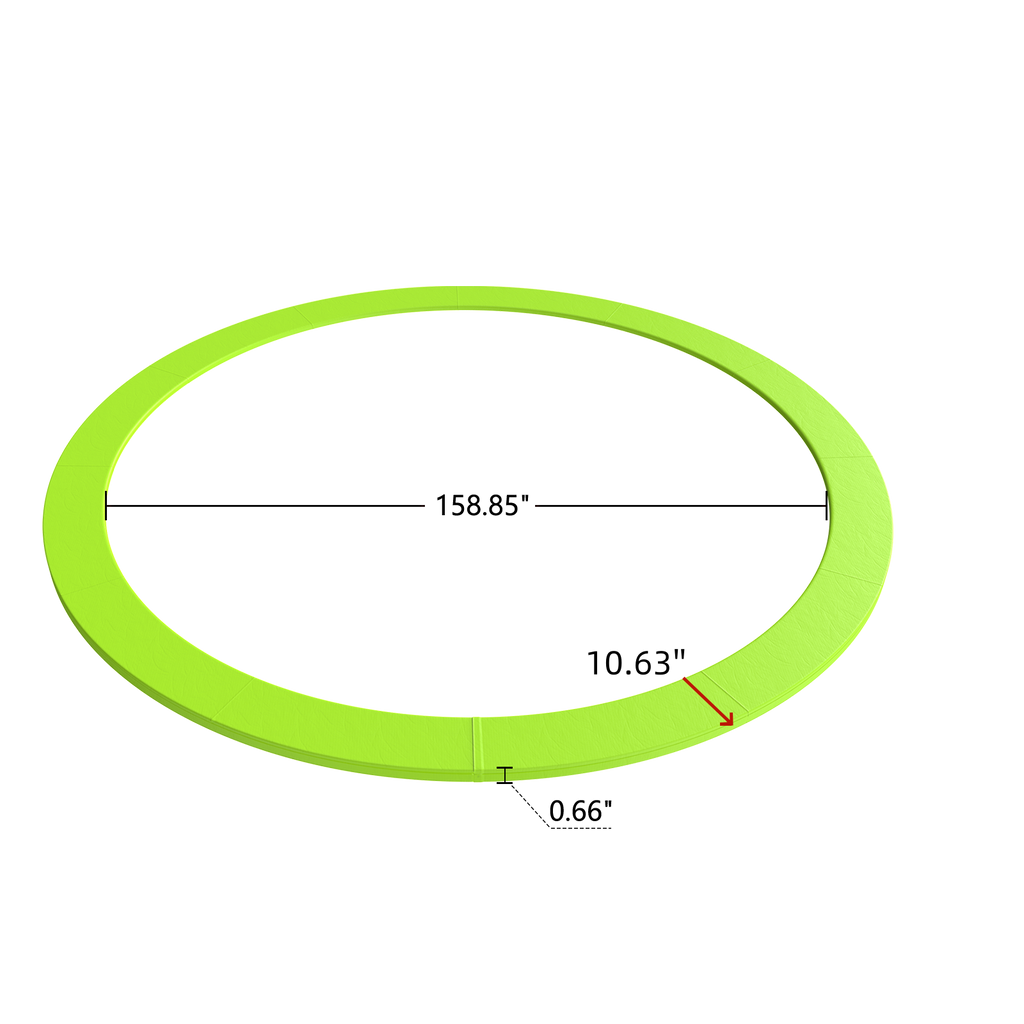 15FT Water-Resistant Round Trampoline Safety Pad A27003