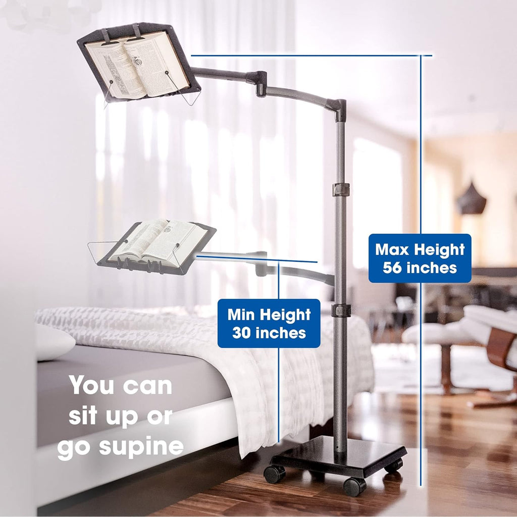 Rolling Bookholder Floor Stand Cart X8903