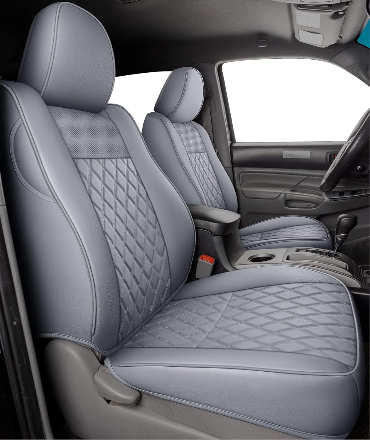 Full Set Faux Leather Seat Covers U825314
