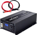2000w Pure Sine Wave Power Inverter 48v DC to AC 110v 120v with Hardwire Terminal LCD Display D447805