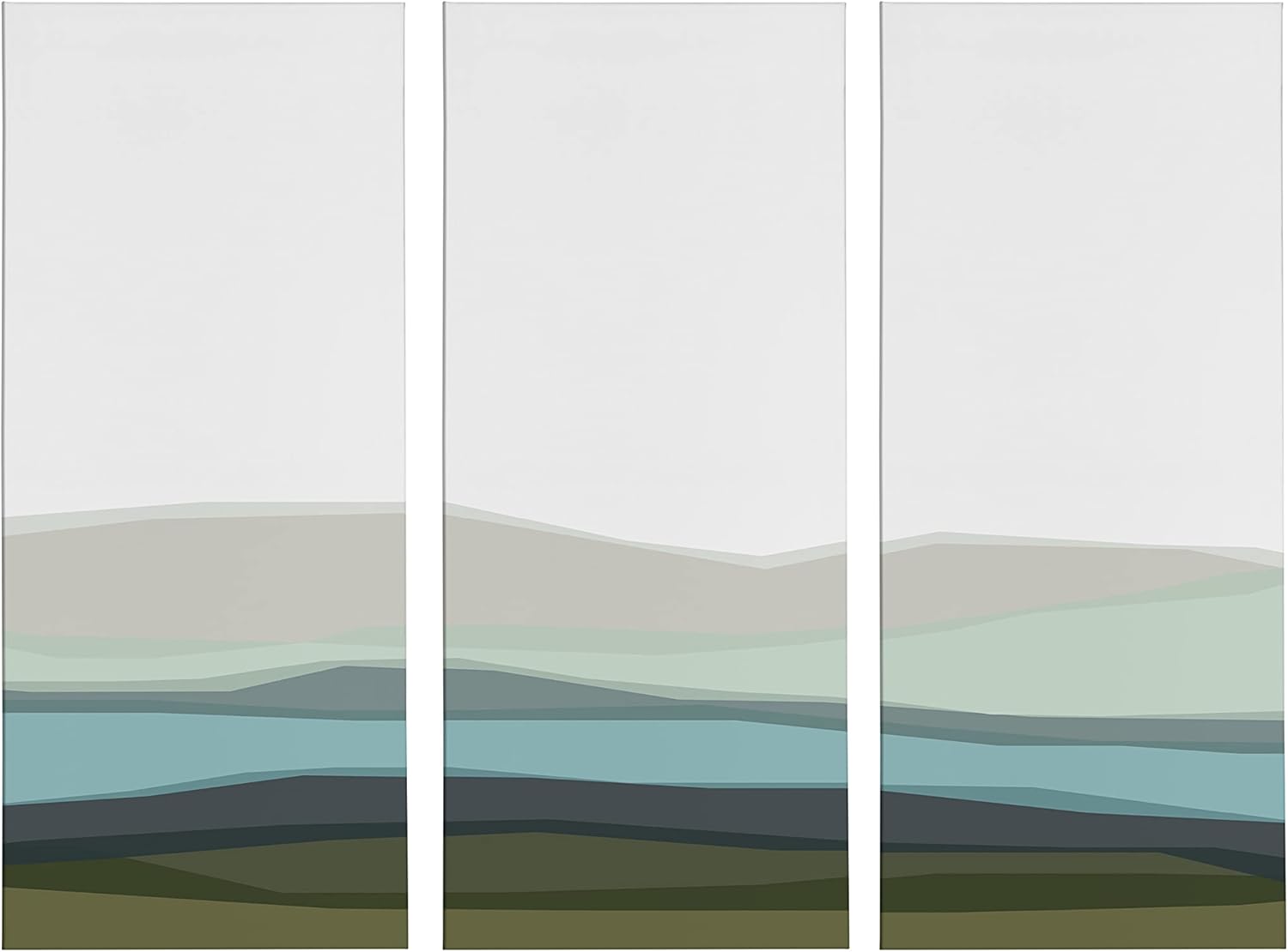 3 Piece 12 x 28 Canvas Wall Art Set L997156