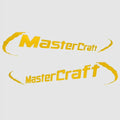 Yellow 2PC Boat Decal Set P911
