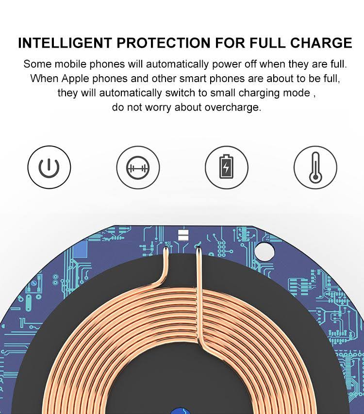 3 in 1 Glass Wireless Charge Pad V5875
