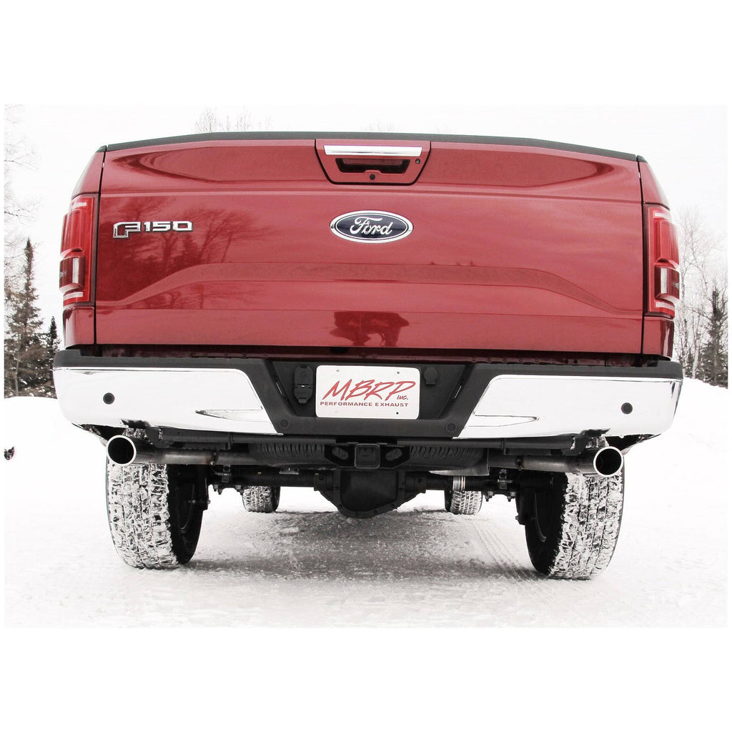 3x22 Black Cat-Back Exhaust System A1348